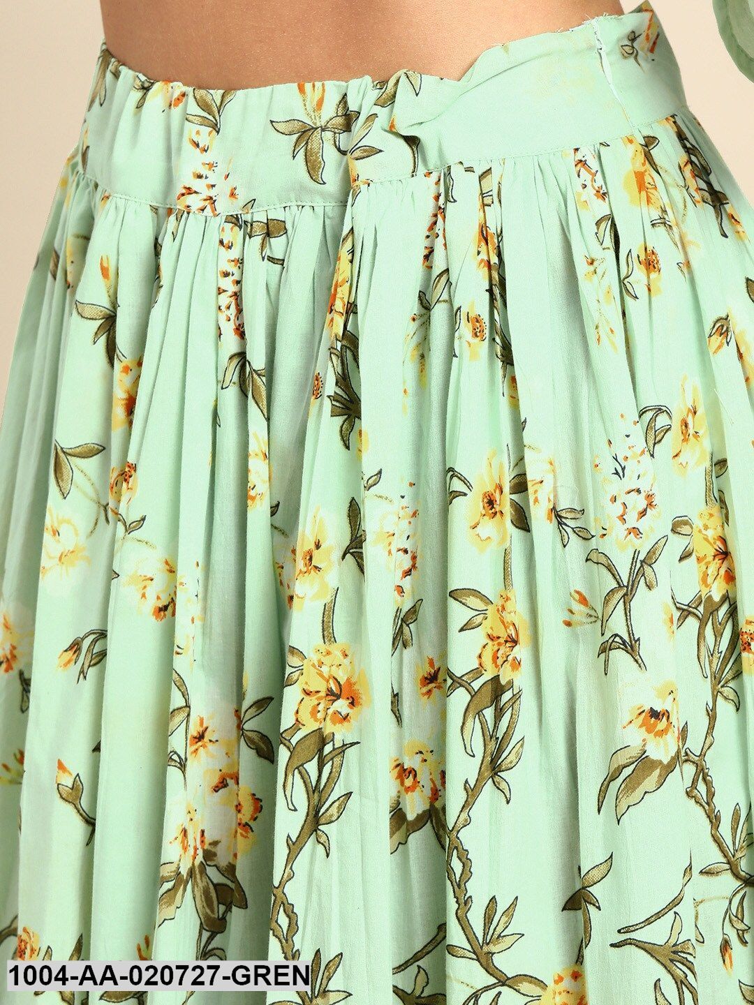 Printed Top with Skirt - Image 6