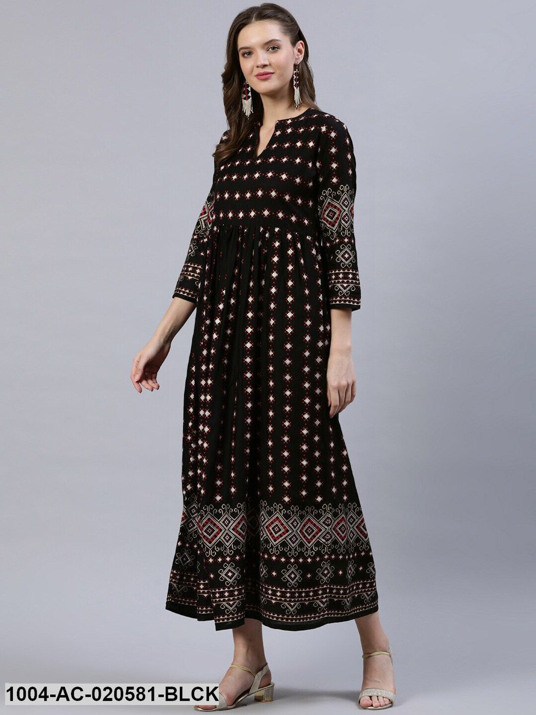 Black Maxi Dress - Image 4