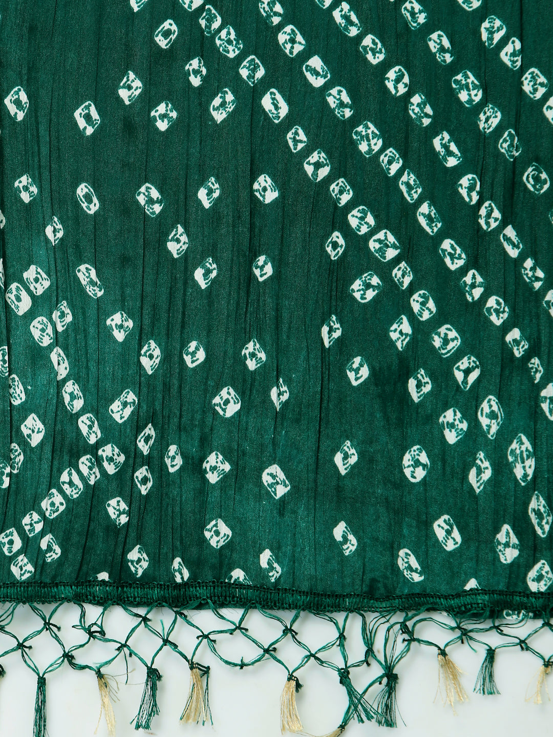 Bandhani Print Silk Blend Dupatta - Image 4