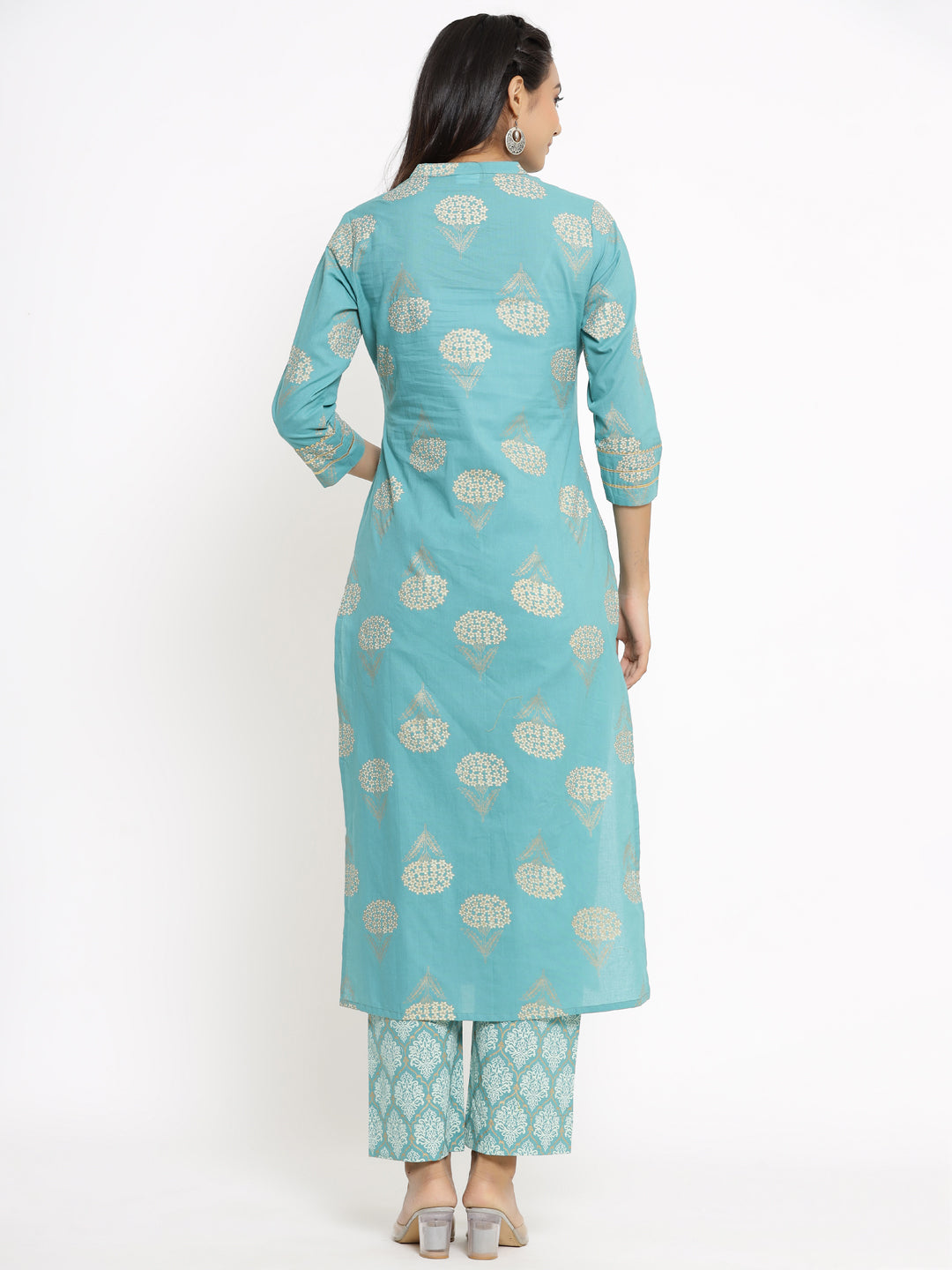 Rayon Printed Regular Kurta Pant Set - Image 2