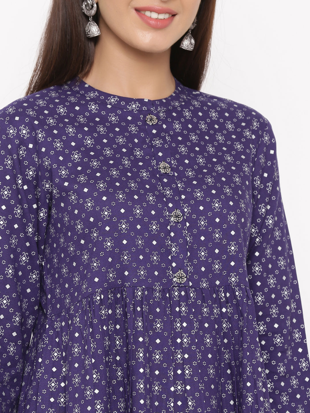 Rayon Printed Regular Top - Image 5