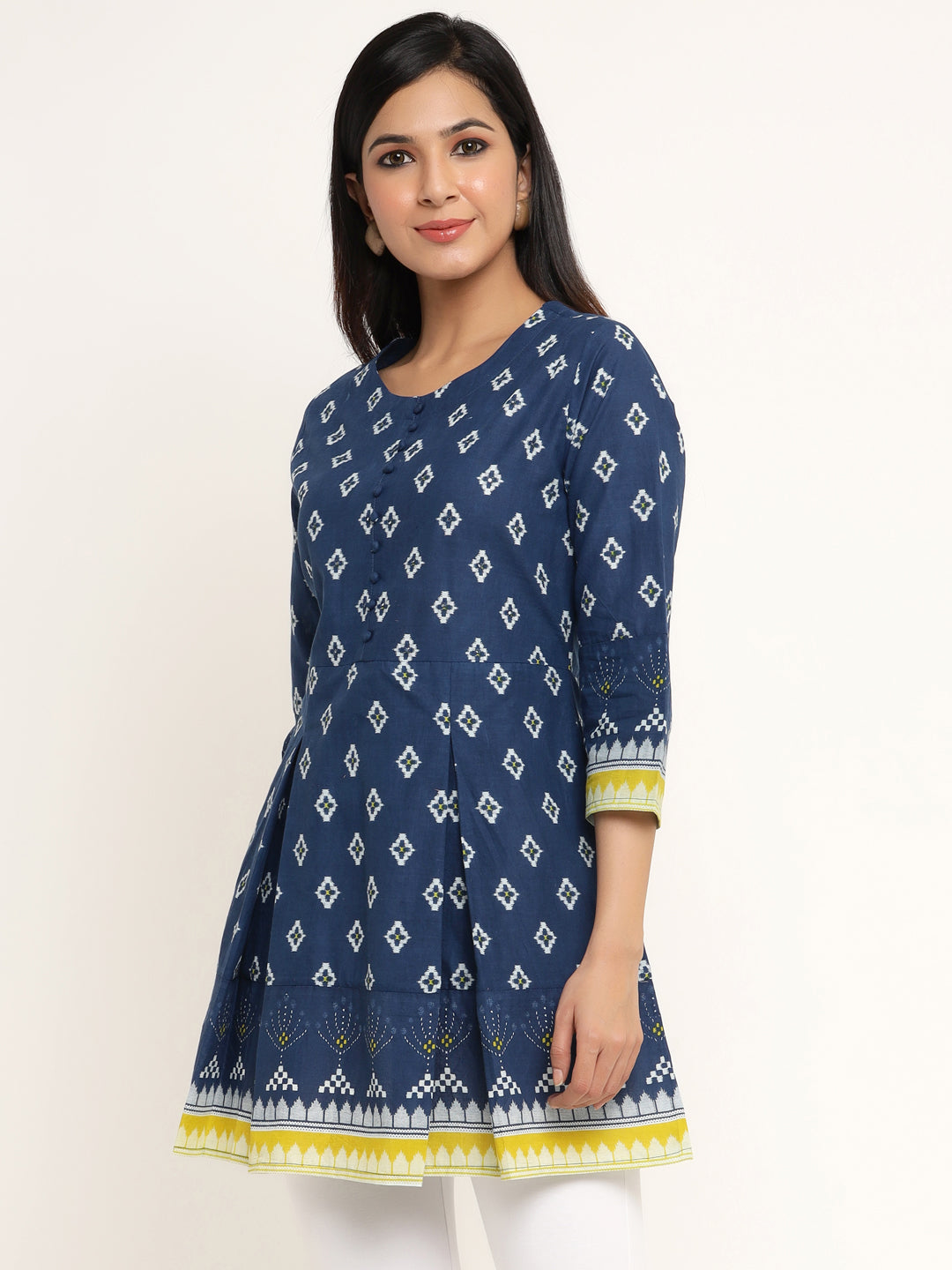 Cotton Printed Regular Top - Image 5