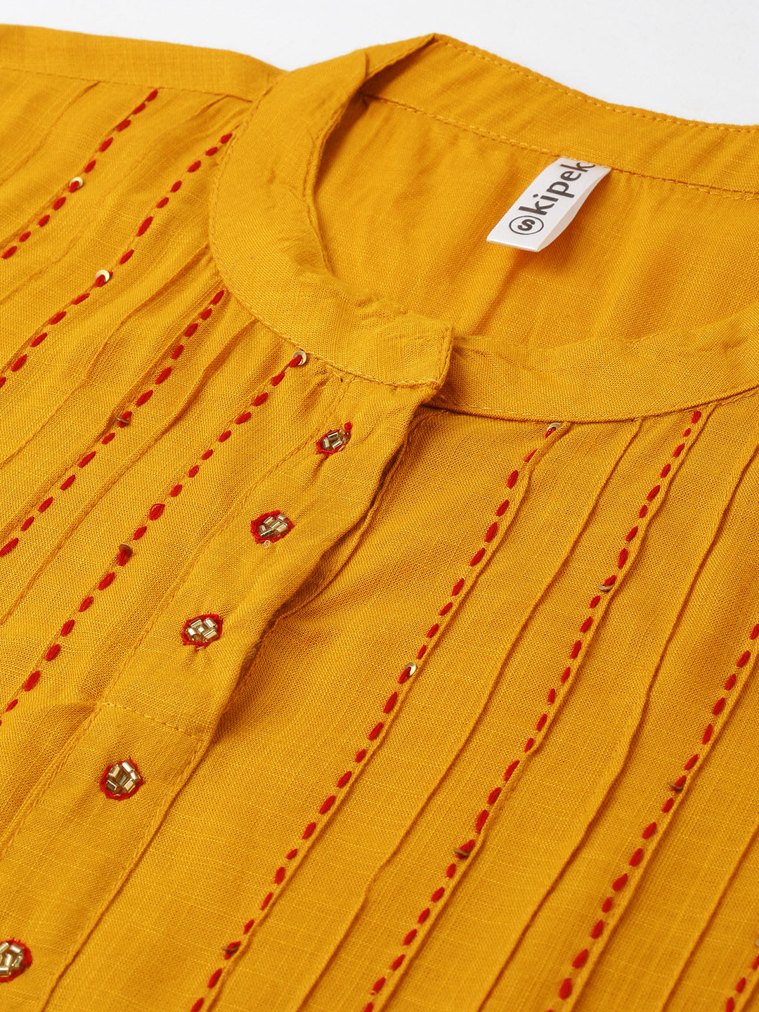 Rayon Solid Straight Tunic - Image 5