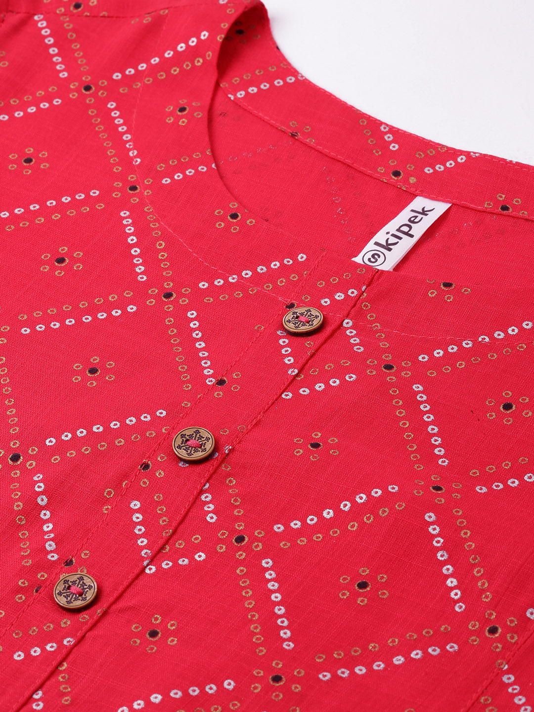Rayon Printed Straight Kurta - Image 5