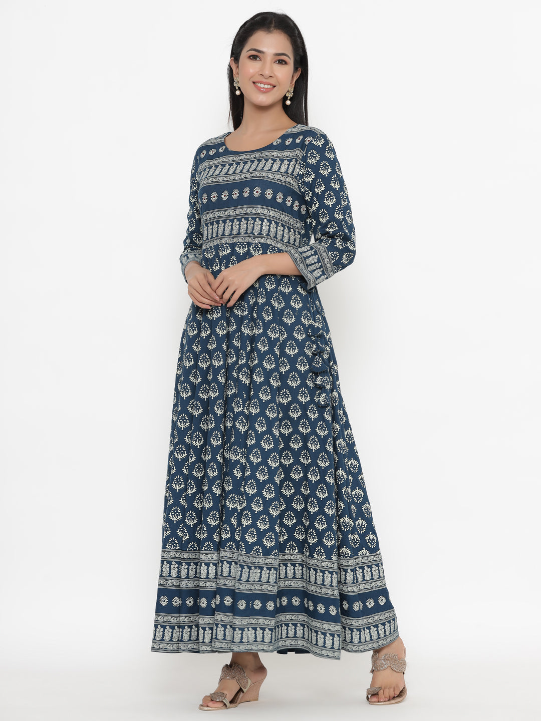 Rayon Printed Regular Kurta - Image 5