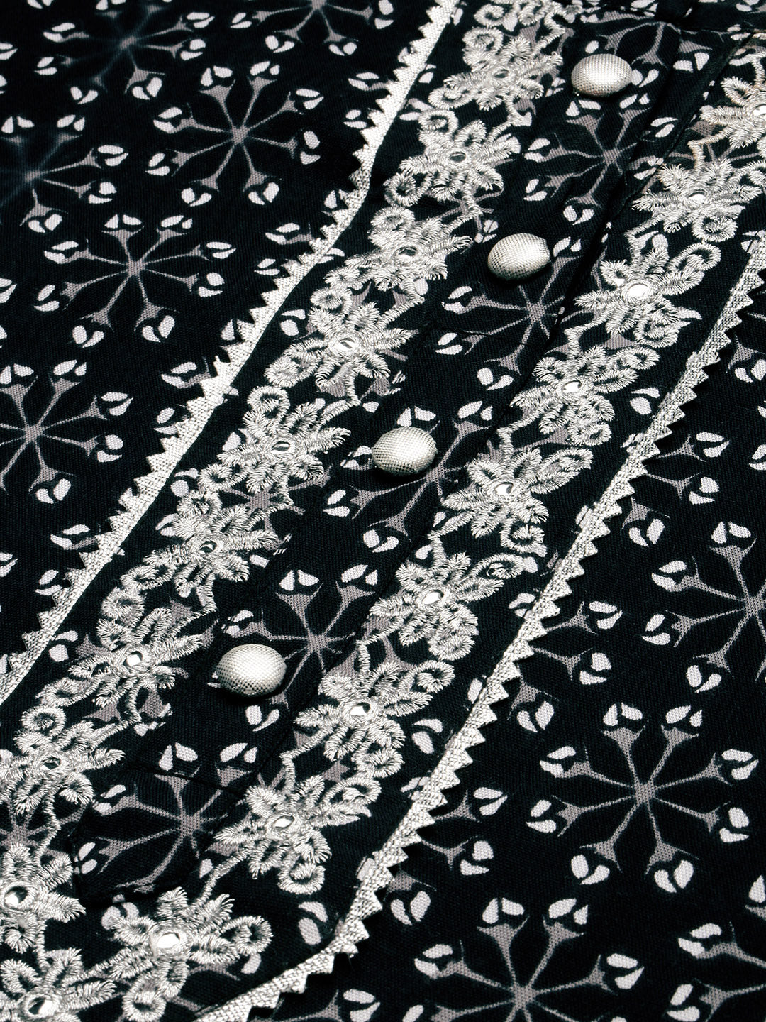 Rayon Printed Straight Kurta - Image 5