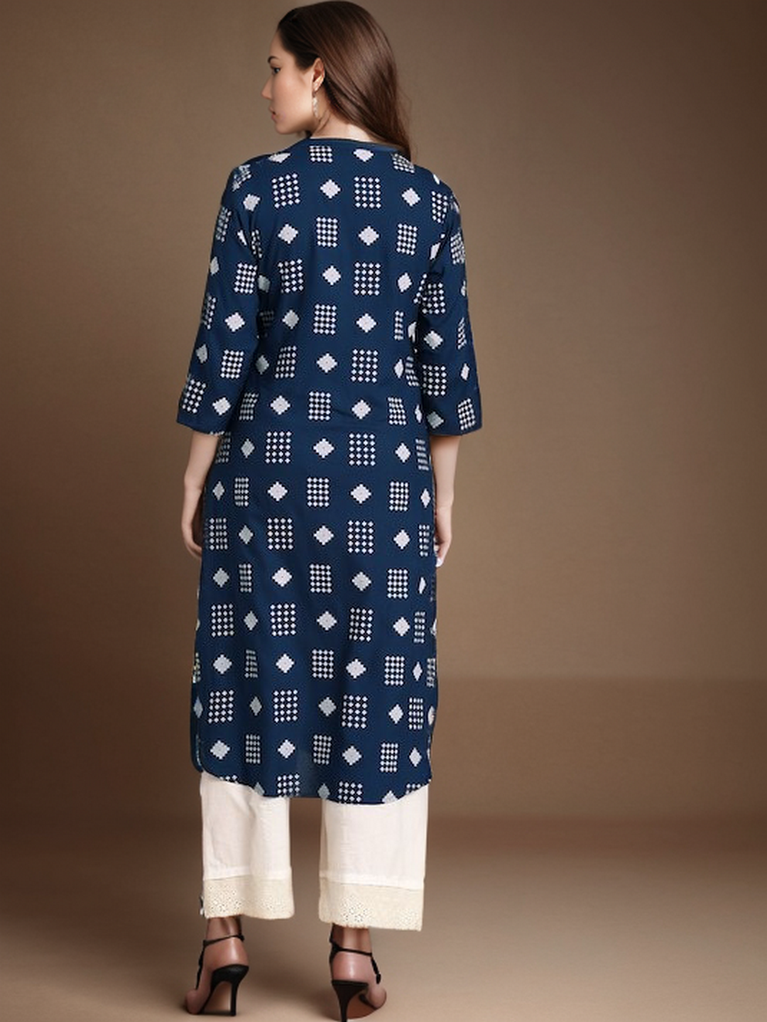 Rayon Printed Straight kurta - Image 2