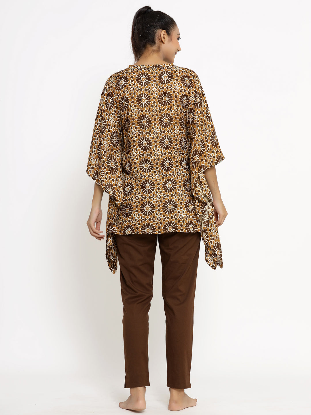 Rayon Printed Kaftan Kaftan With Pant - Image 2
