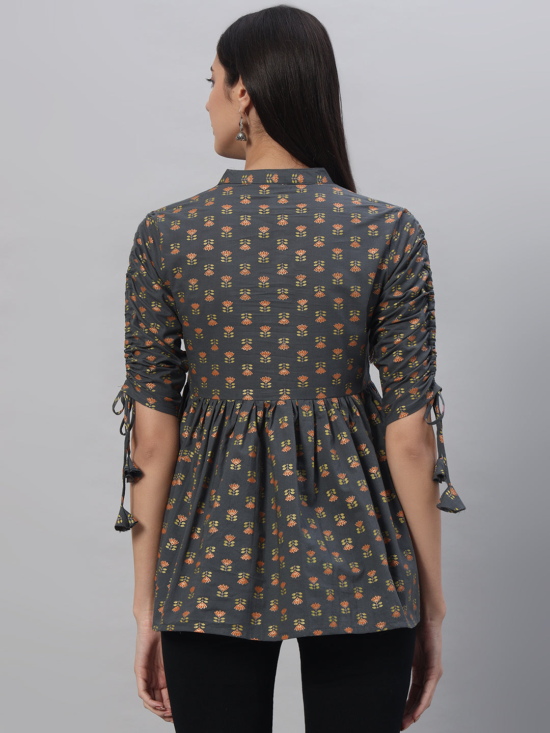 Cotton Printed Regular Top - Image 2